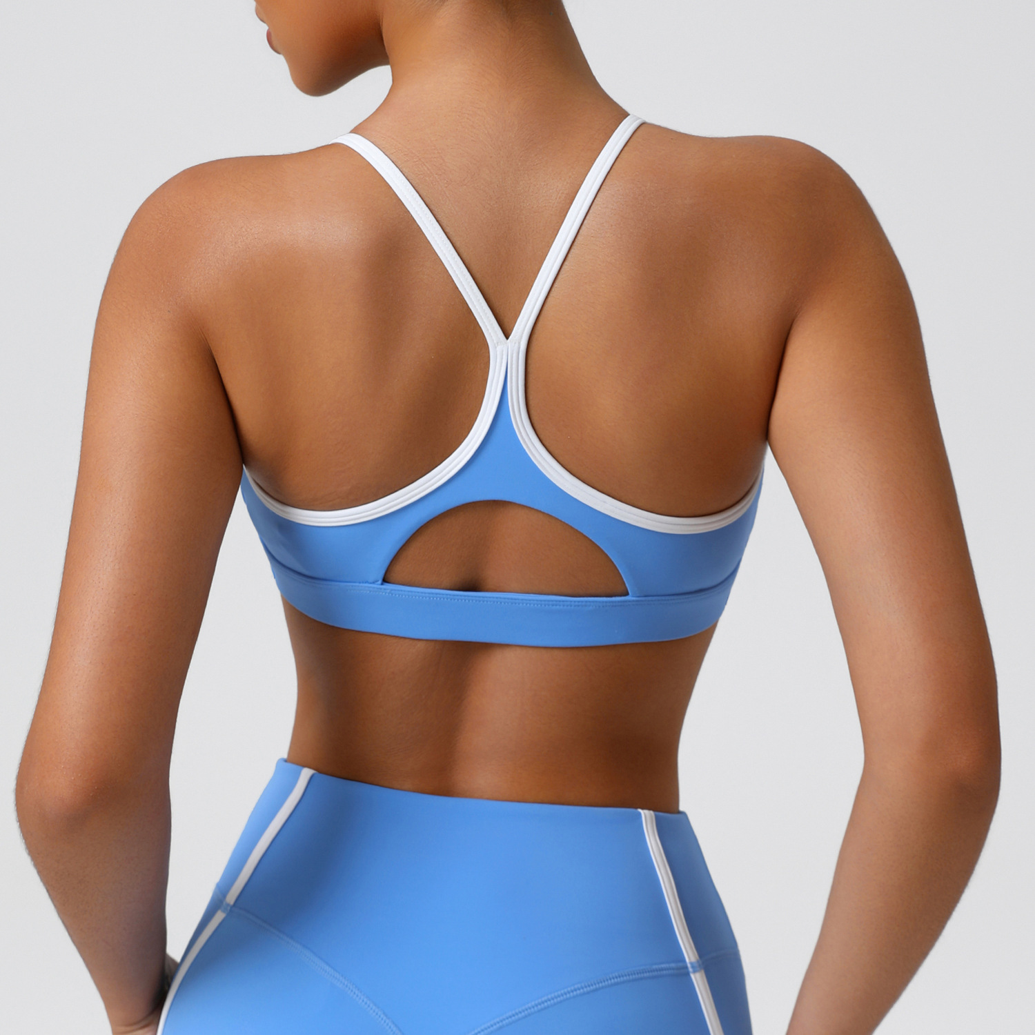 Crop Top Crochet - Эластичное мягкое спортивное нижнее белье для