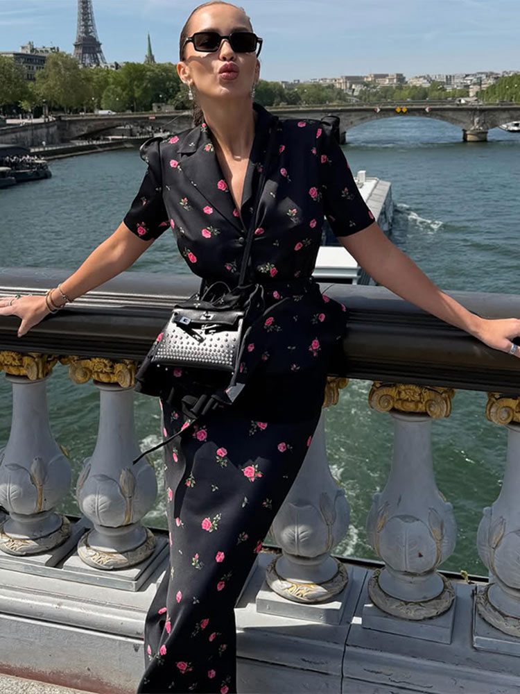 Элегантный женский комплект из – обзор и цена Romper Floral Print