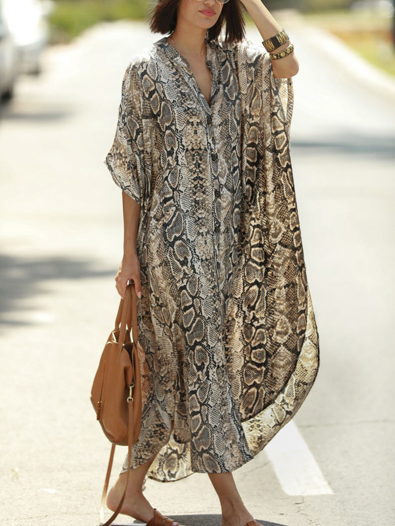 Пляжная накидка с богемным при – обзор и цена Cover Up Kaftan