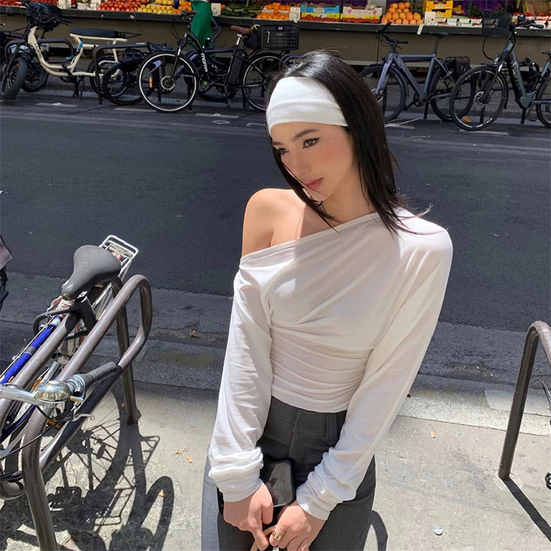 Женская блузка 2026 года с одн – обзор и цена Blouse Off Shoulder