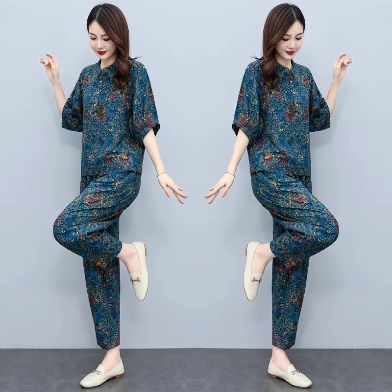 Летний костюм для женщин средн – обзор и цена Linen Pant Wide