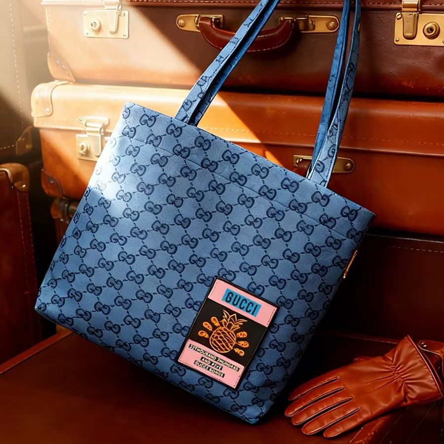 Сумка GUCCI женская, холщовая, – обзор и цена Tote Bag Beach