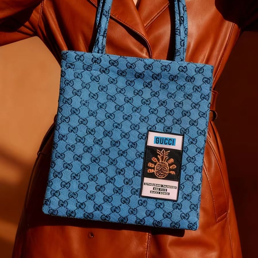 Сумка GUCCI женская, холщовая, – обзор и цена Tote Bag Beach