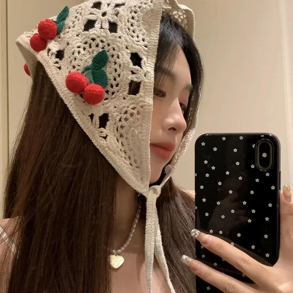 Милая треугольная повязка на г – обзор и цена Headband Summer Knit