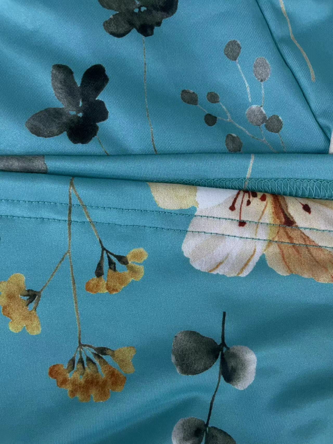 Комбинезон на бретельках с при – обзор и цена Romper Floral Print